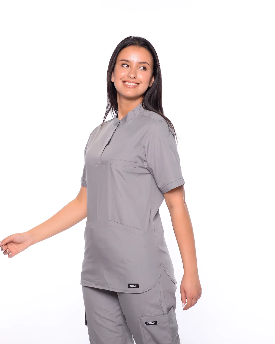GREY -POPLIN COLLECTION -Femme – Image 2