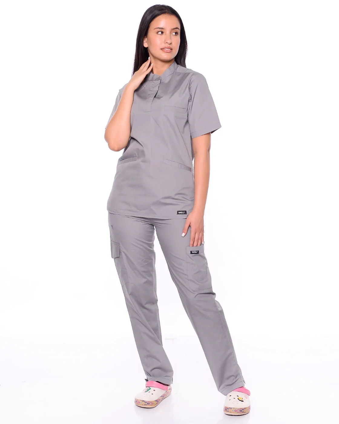 GREY -POPLIN COLLECTION -Femme – Image 3