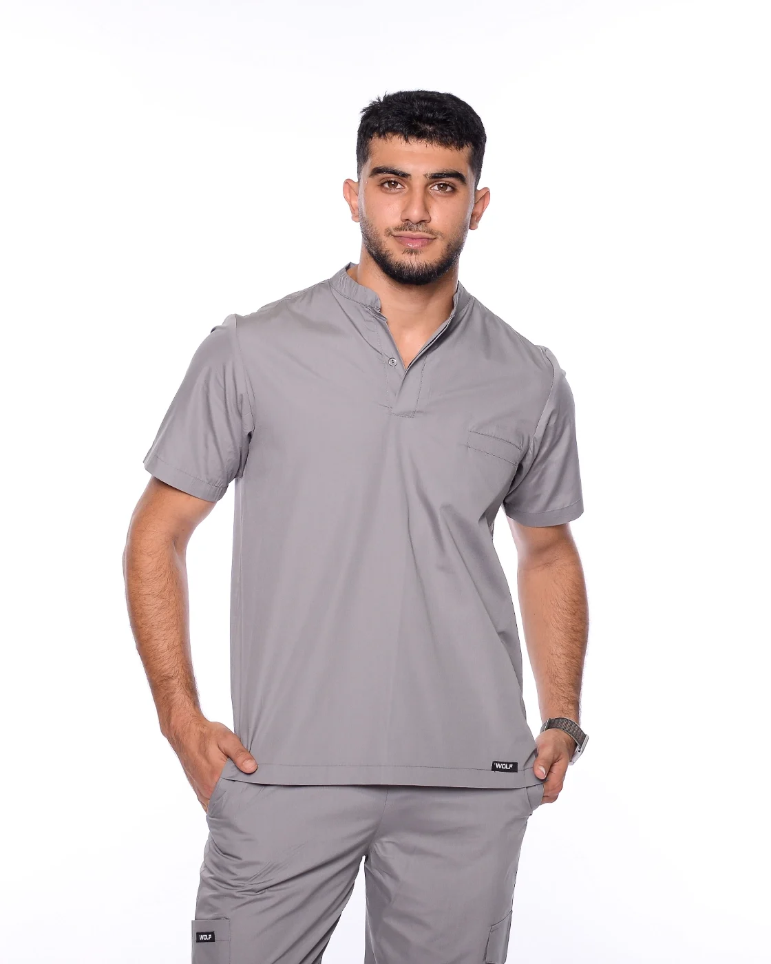 GREY - POPLIN COLLECTION - HOMME – Image 3