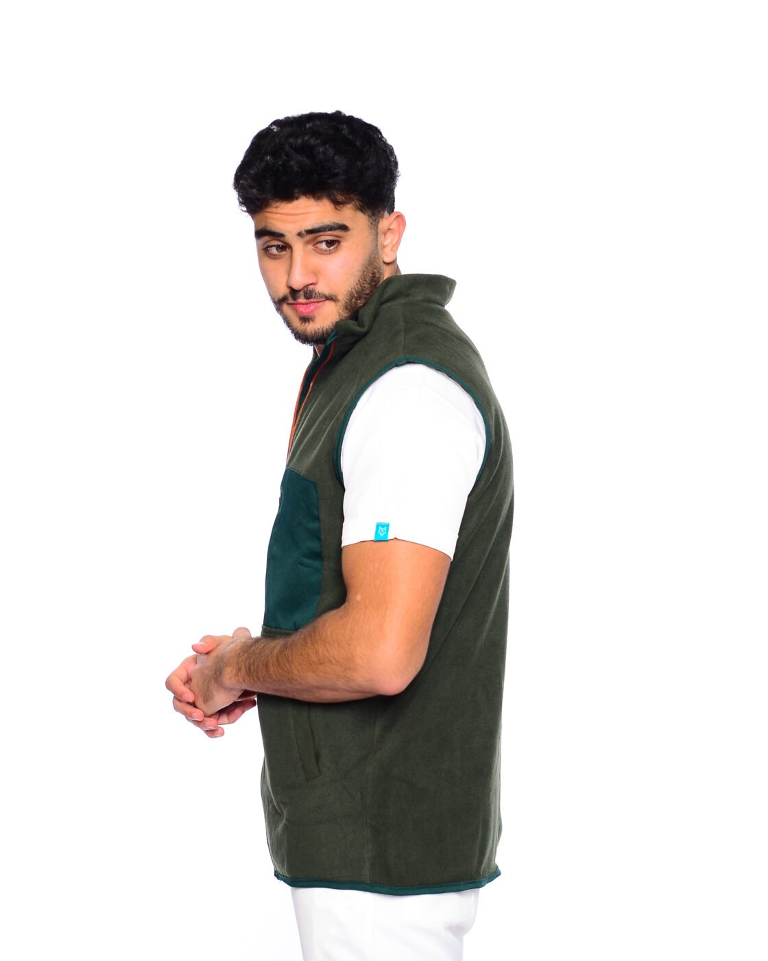 GILET POLAIRE- BOTTLE GREEN - Homme – Image 2