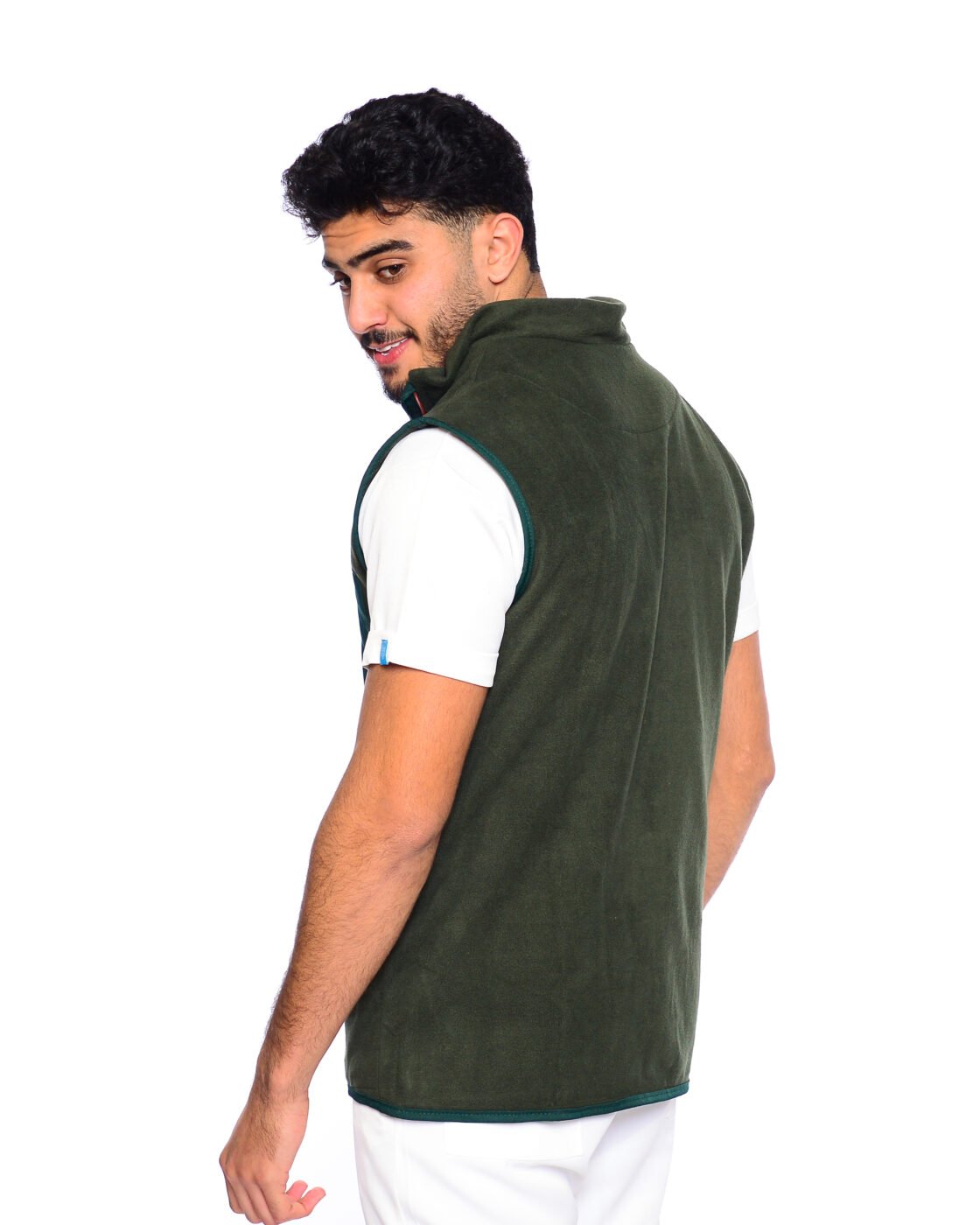 GILET POLAIRE- BOTTLE GREEN - Homme – Image 3