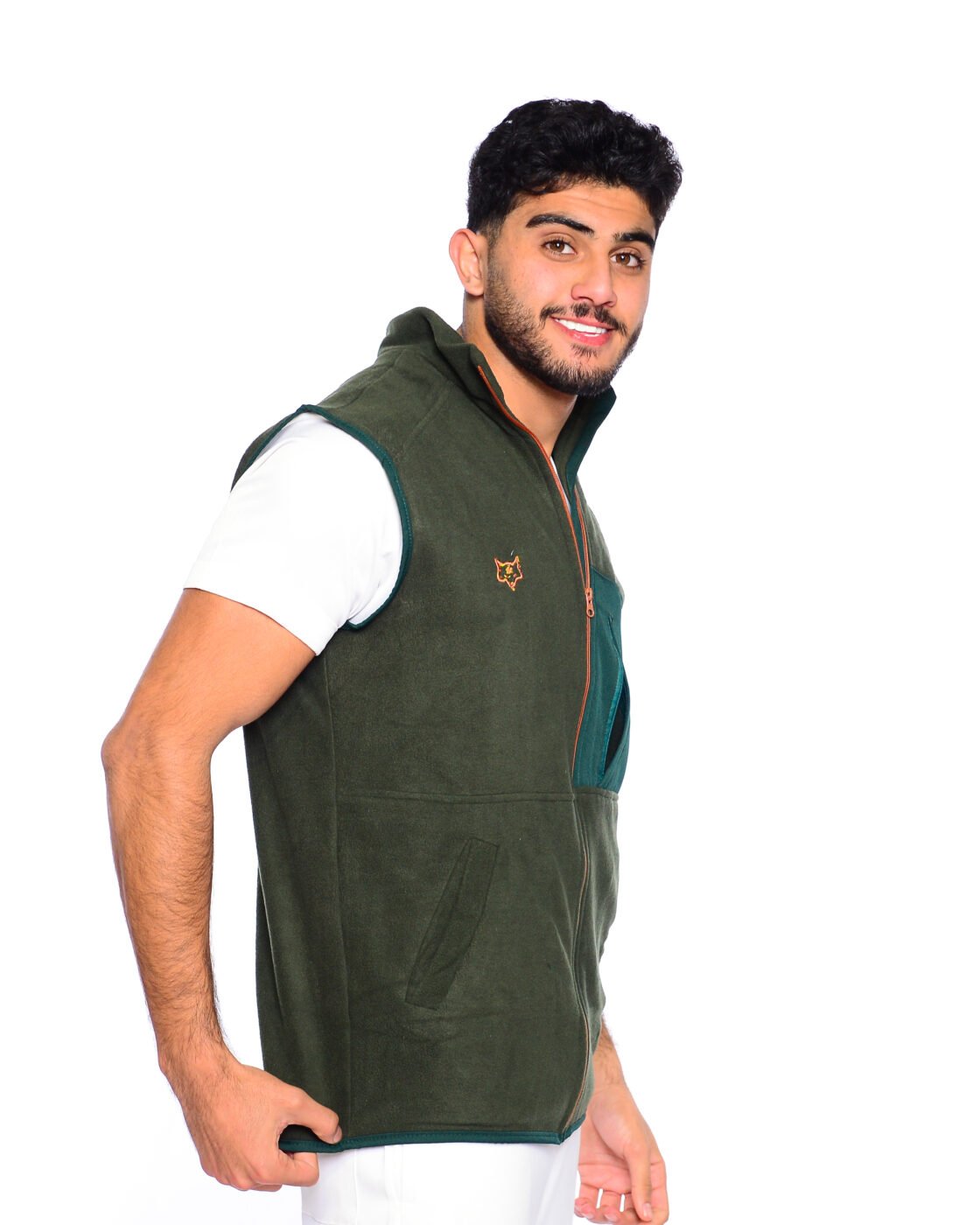 GILET POLAIRE- BOTTLE GREEN - Homme – Image 6